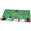 Jokomisiada Kortų žaidimo „2in1“ pokerio ir „BlackJack“ žetonų rinkinys + kortos + lenta GR0706