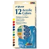 Akriliniai dažai C. KREUL 28250, 12 × 12 ml