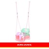 Kruzzel 3-in-1 pastel children's swing