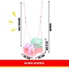 Kruzzel 3-in-1 pastel children's swing