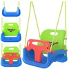 Kruzzel 3-in-1 žalias and mėlynas children's swing
