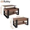 Kruzzel Coffee table 92x51x45cm Ruhhy