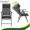 Gardlov juodas folding garden chair, 2 pieces