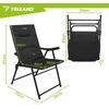 Camping chair 59x70x91cm - 2 pcs. Trizand