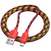 Laidas USB A į Micro USB Hoco 2,4A 1 m gradientinis raudonas