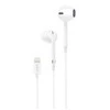 Laidinės ausinės lightning Foneng T28 iPhone - baltos
