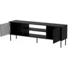 Laikiklis Cama Meble Cama EF CORTINA TV cabinet 180x40x60 juodas