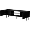 Laikiklis Cama Meble Cama EF LUCCA TV cabinet 180x40x59 juodas