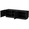 Cama Meble Cama LIVERTI TV cabinet 150x42x48 juodas