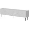 Laikiklis Cama Meble Cama LUCCA 4D TV cabinet 200x40x59 baltas
