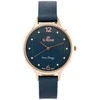 Laikrodis WOMEN'S WATCH G. ROSSI - 10411A-6F3 ON PASK (zg714g) + BOX