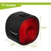 Trizand red bicycle lamp