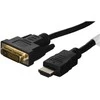 LANBERG CA-HDDV-20CU-0018-BK kabelis HDMI -> DVI-D 24+1 M/M Dual Link 4K 30Hz. juodas 1.8m