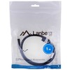 LANBERG CA-HDMI-21CU-0010-BK laidas HDMI M/M V2.0 1M Juodas Butas