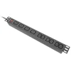 LANBERG RACK PDU POWER STRIP 19" 1U 16A 2M 4X C19 6X IEC C13 Juodas C20