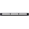 Lanberg PPKS-1124-B patch panel 1U