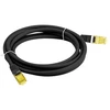 LANBERG Patchcord Cat.6A S/FTP LSZH CU 2m juoda