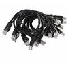 Lanberg PCU5-20CC-0025-BK tinklo kabelis Juodas 0,25 m Cat5e U/UTP (UTP)