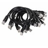 LANBERG PCU5-20CC-0050-BK Patchcord RJ45 kat. 5e UTP 0,5m judas 10-Pack