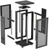 Lanberg FF01-6618-23B rack cabinet 18U Freestanding rack Juodas