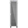 19" 42U 600 × 1000 Pilkas FLOOR-STANDING RACK CABINET WITH GLASS DOOR AND LCD, LANBERG (FLAT PACK)