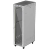 19" 42U 600 × 1000 Pilkas FLOOR-STANDING RACK CABINET WITH GLASS DOOR AND LCD, LANBERG (FLAT PACK)