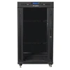 Lanberg FF01-6622-12BL rack spintelė 22U Laisvai stovinti lentyna Juodas