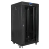Lanberg FF01-6622-12BL rack spintelė 22U Laisvai stovinti lentyna Juodas