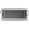 Lanberg prie sienos montuojama instaliacinė spintelė 19" 4U 600X600 | WF01-6604-00S | Pilkas