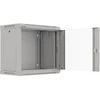 Lanberg WF03-5309-10S rack spintelė 9U Sieninė lentyna Juodas