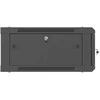 Lanberg Sieninė instaliacinė spintelė 19" 4U 600X600 | WF01-6604-00B | Juodas