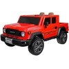 Jokomisiada Large battery-powered electric car for children 2-person 4x4 box PA0329