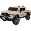 Jokomisiada Large battery-powered electric car for children 2-person 4x4 box PA0329