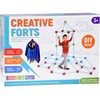 Jokomisiada Large Construction Straws Set – Creative Building Blocks 89 pcs ZA5907
