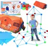 Jokomisiada Large Construction Straws Set – Creative Building Blocks 89 pcs ZA5907
