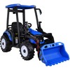 Jokomisiada Large electric TRACTOR battery operated for children trailer bucket PA0320