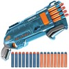 Hasbro Didelis lengvas Nerf Elite 2.0 ginklų rinkinys + 16 kulkų vaikams ZA5179