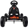 Jokomisiada Large pedal go-kart su reguliuojama sėdyne ir pripučiamais ratais SP0839