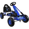 Jokomisiada Large pedal go-kart with adjustable seat and inflatable wheels SP0839