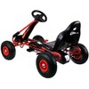 Jokomisiada Large pedal go-kart with adjustable seat and inflatable wheels SP0839
