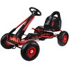 Jokomisiada Large pedal go-kart with adjustable seat and inflatable wheels SP0839