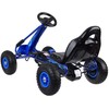 Jokomisiada Large pedal go-kart su reguliuojama sėdyne ir pripučiamais ratais SP0839