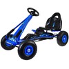 Jokomisiada Large pedal go-kart with adjustable seat and inflatable wheels SP0839