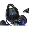 Jokomisiada Large pedal go-kart su reguliuojama sėdyne ir pripučiamais ratais SP0839