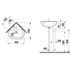 Laufen WASHBASIN CORNER SMALL WH H8166120001311