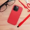 Oem Dėklas Leather Mag Cover (MagSafe) skirtas iPhone 16 Plus raudonas