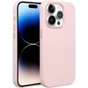 Oem Dėklas Leather Mag Cover (MagSafe) skirtas iPhone 16 Pro Max rožinis