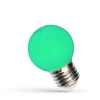 LED lempa, Spectrum, P45, 1W, E27, žalios spalvos