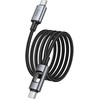 LED Cable USB C to USB C Hoco 3A 60W 1,2 m U144 juodas