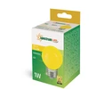 LED lempa, Spectrum, P45, 1W, E27, geltonos spalvos